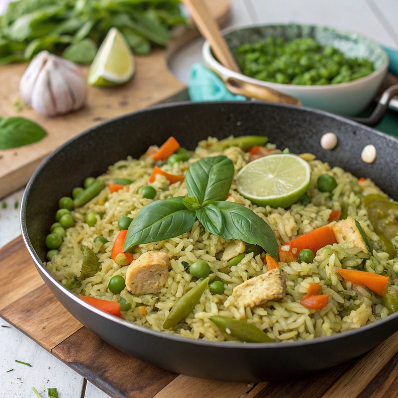 Green Curry Fried Rice