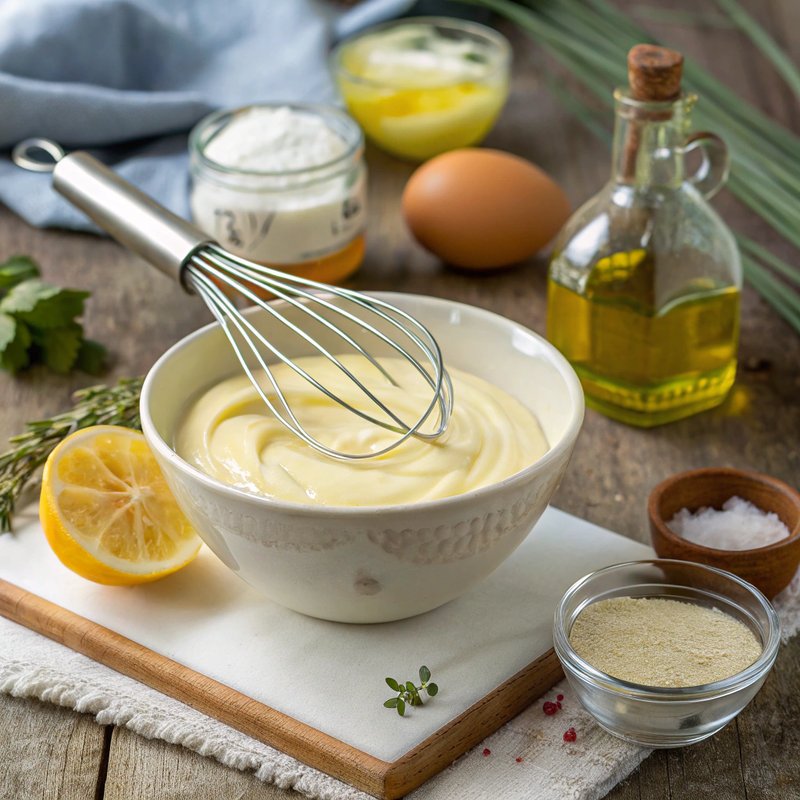 Homemade Mayonnaise