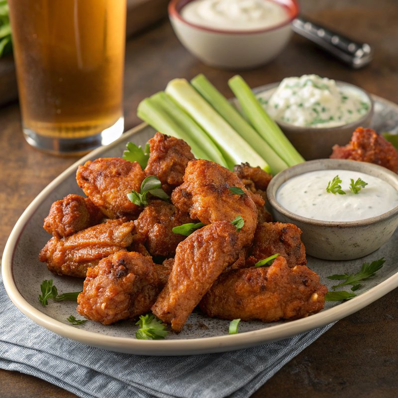 Smoked Buffalo Wings