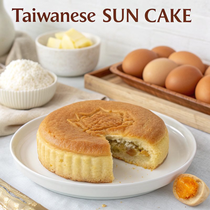 Taiwanese Sun Cake