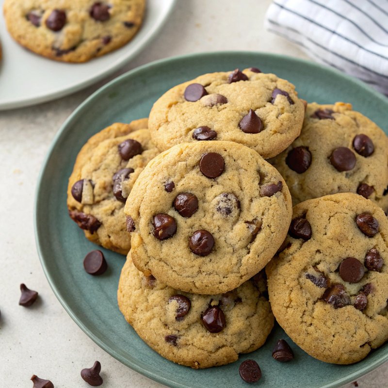 Vegan Chocolate Chip Cookies