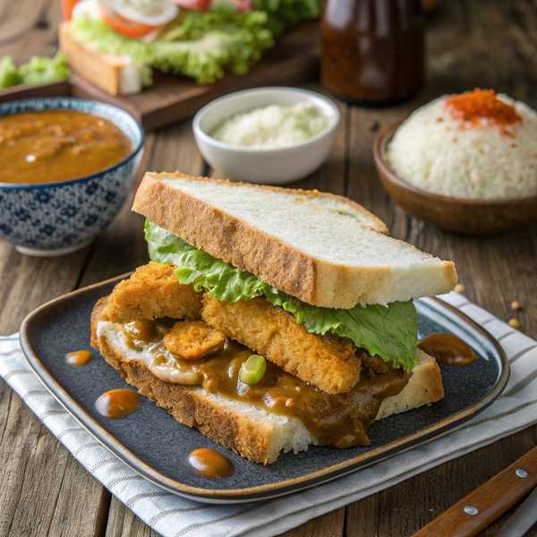 Katsu Curry Sandwich