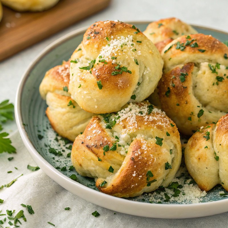 Air Fryer Garlic Knots