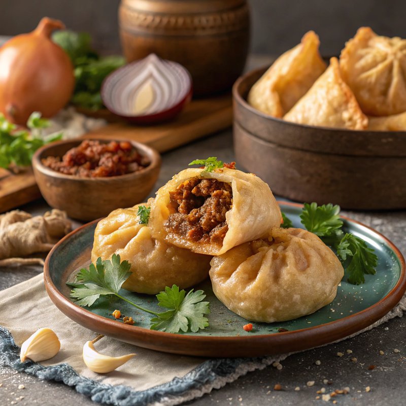 Shabhaley - Tibetan Meat Pastry