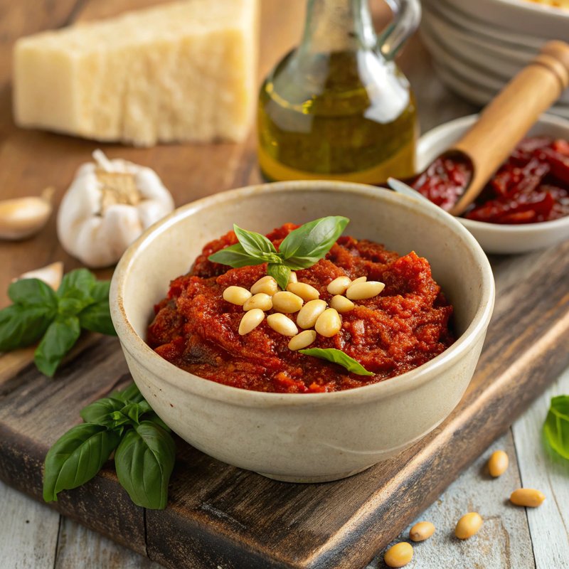 Spicy Calabrian Pesto