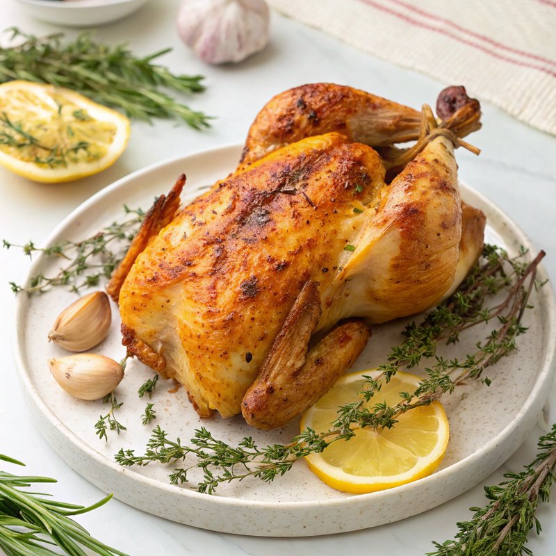 Crispy Roasted Chicken