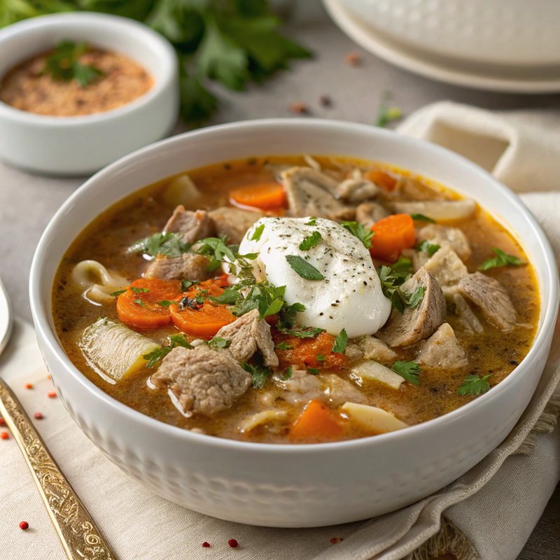 Flaki (Polish Tripe Soup)