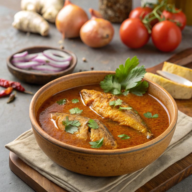 Authentic Indian Fish Gravy