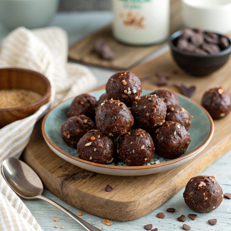 Gluten-Free No-Bake Chocolate Energy Bites