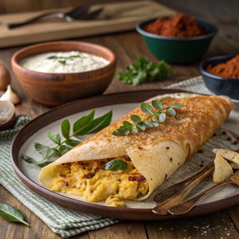 Cheese Masala Dosa