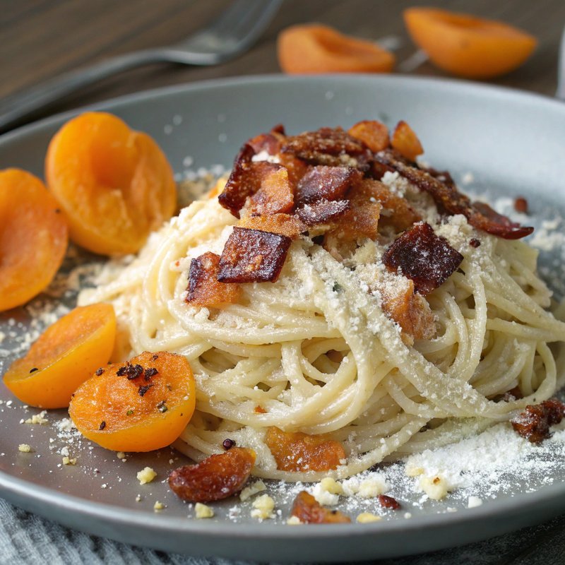 Apricot Crisp Carbonara