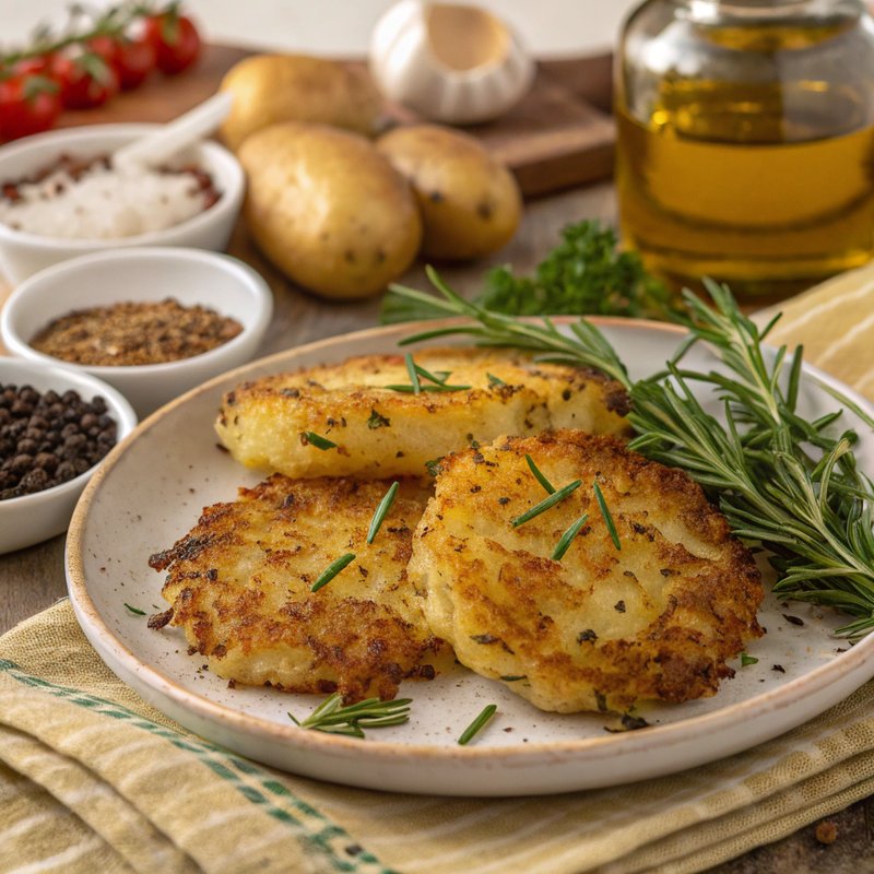 Garlic Herb Hashbrowns