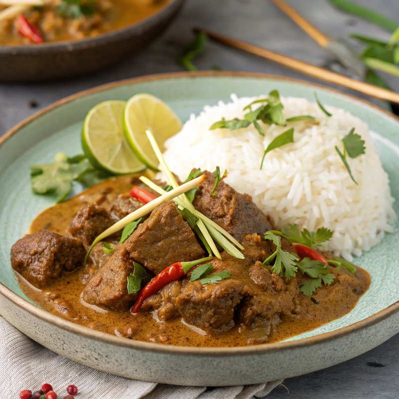 Indonesian Beef Rendang Curry