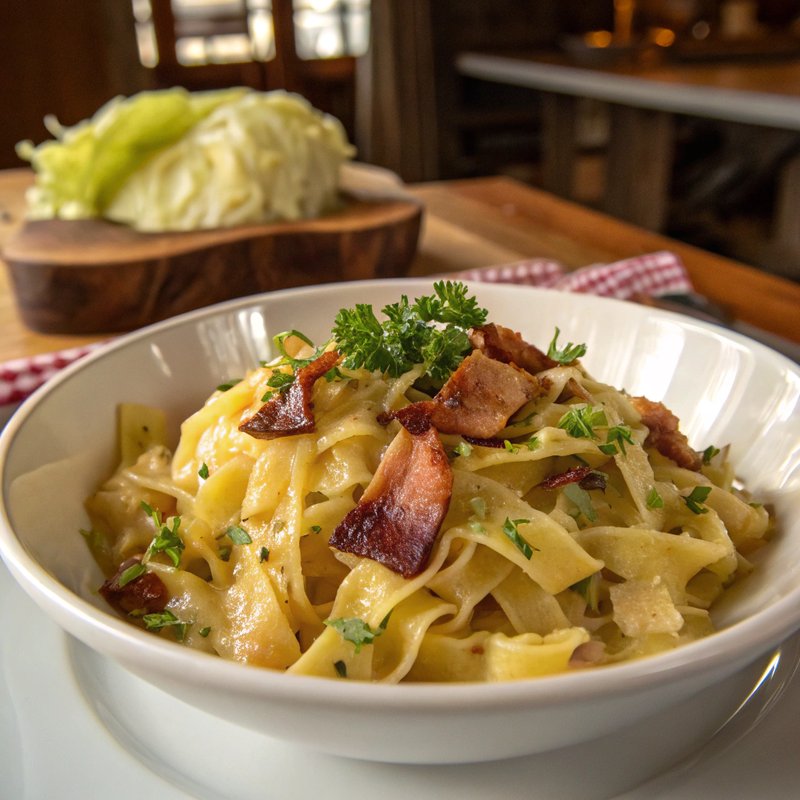 Hungarian Cabbage Noodles