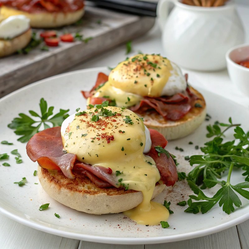 Prosciutto Eggs Benedict