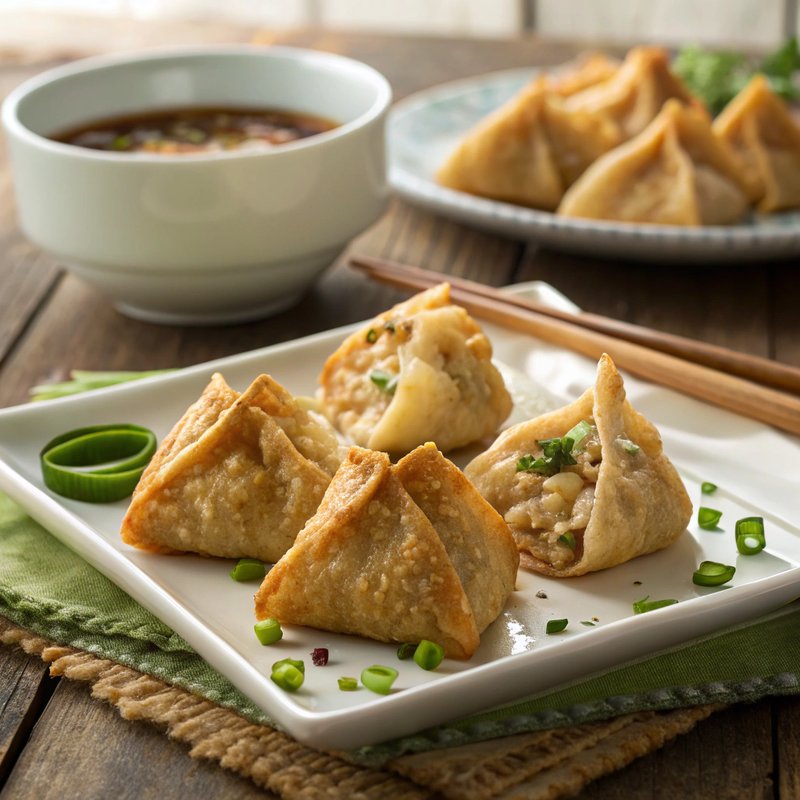 Savory Chicken Wontons