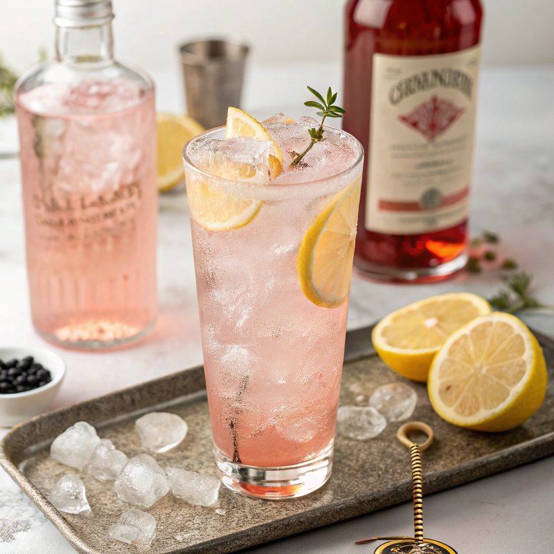 Enhanced Pink Gin