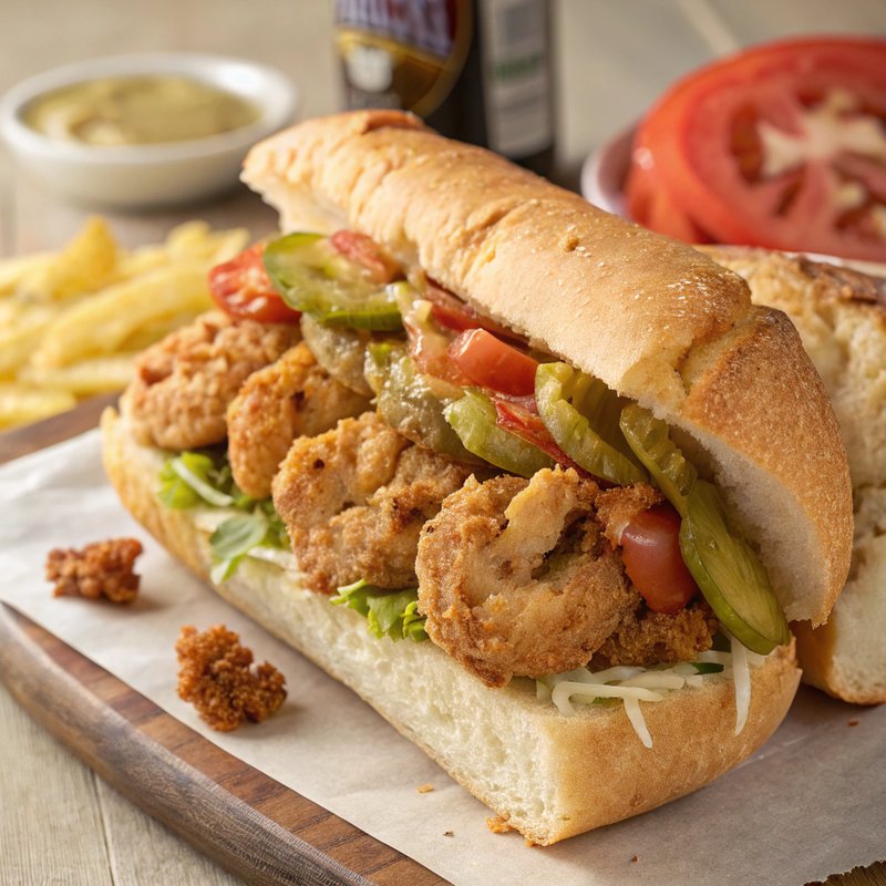 Classic Po' Boy Sandwich
