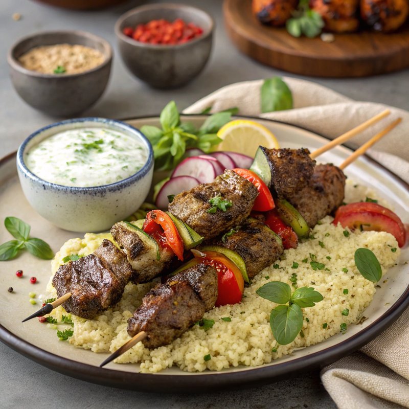 Moroccan Lamb Kebabs