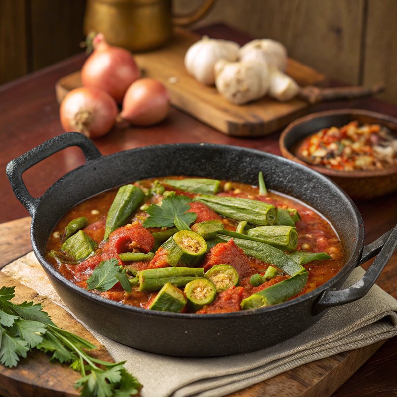 Authentic Okra Curry