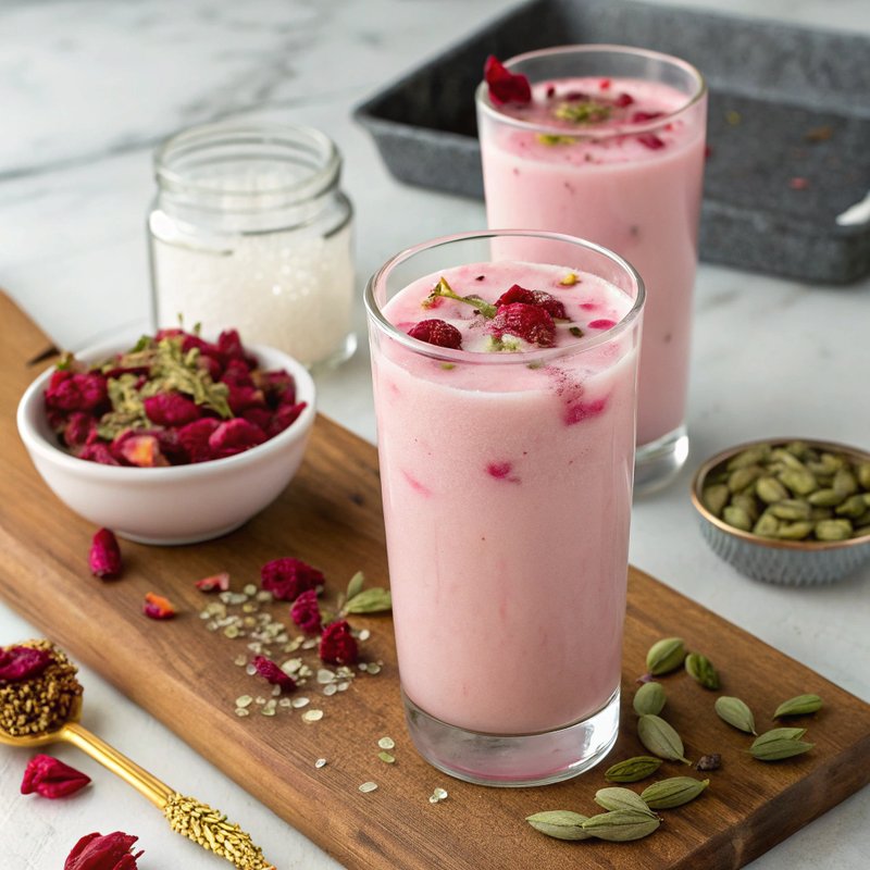 Rose Lassi