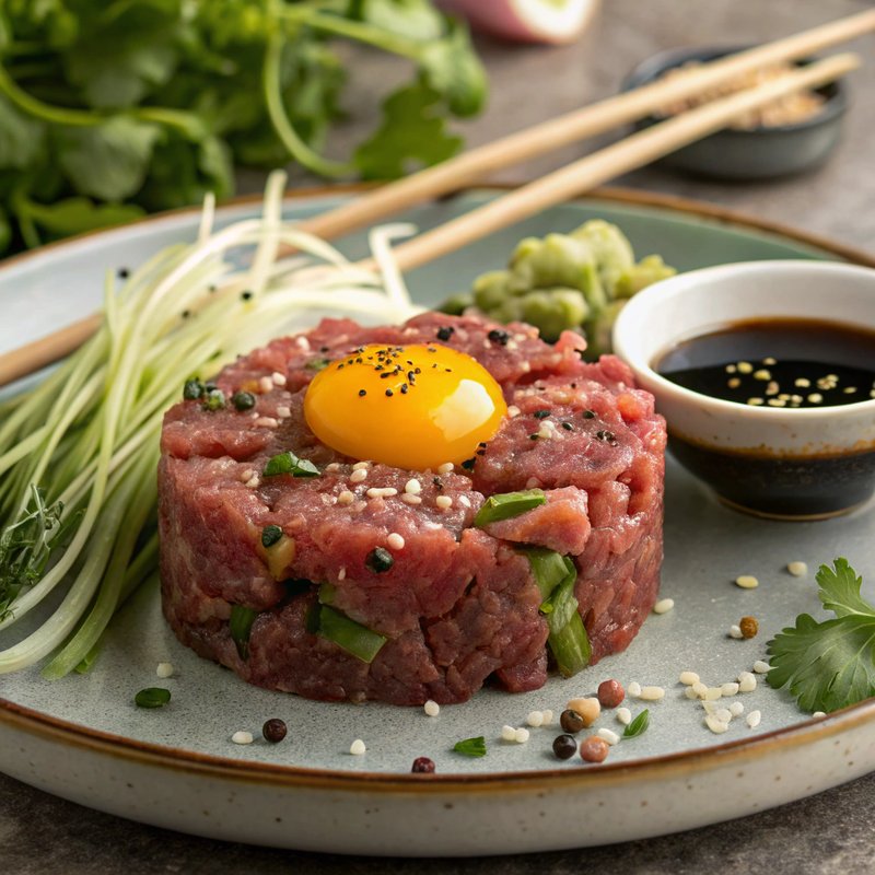Yukhoe: Korean-Style Beef Tartare