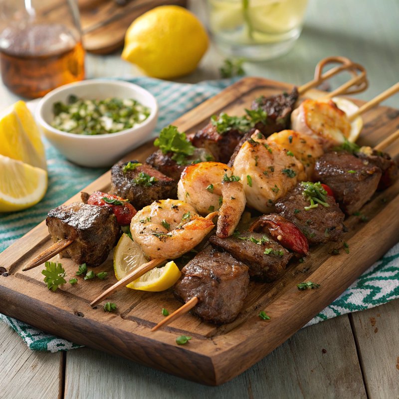 Surf and Turf Skewers
