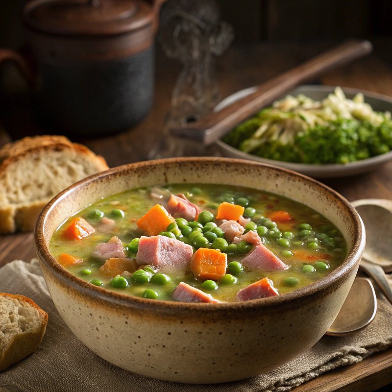 Hearty Pea and Ham Soup