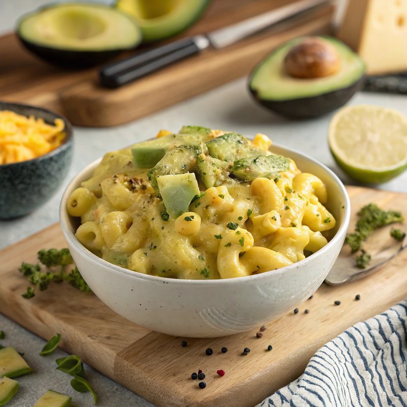 Creamy Avocado Mac and Cheese