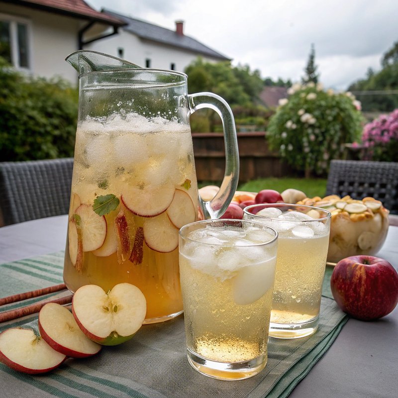 Refreshing Apfelschorle