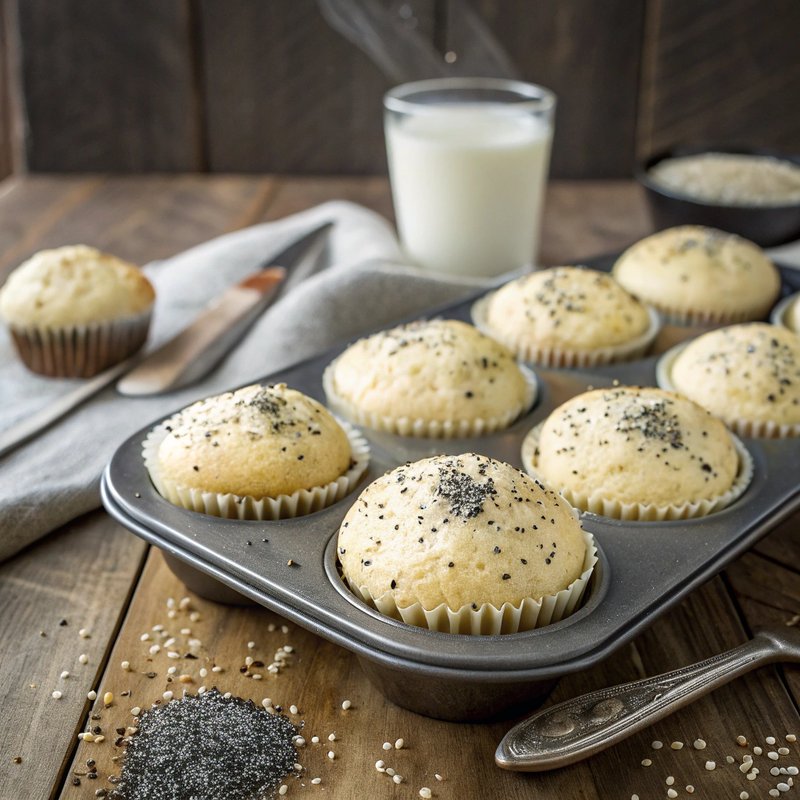 Delightful Poppy Seed Muffins