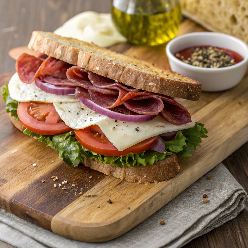 Genoa Salami Sandwich