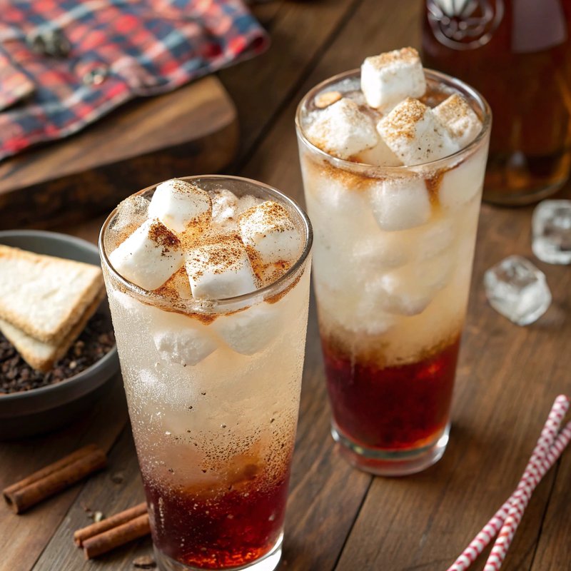 Toasted Marshmallow Italian Soda