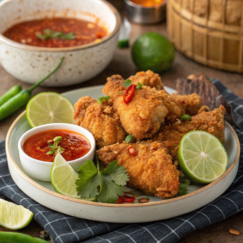 Gai Tod (Crispy Thai Fried Chicken)