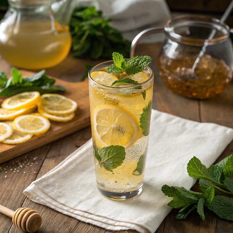 Revitalizing Honey Lemon Water