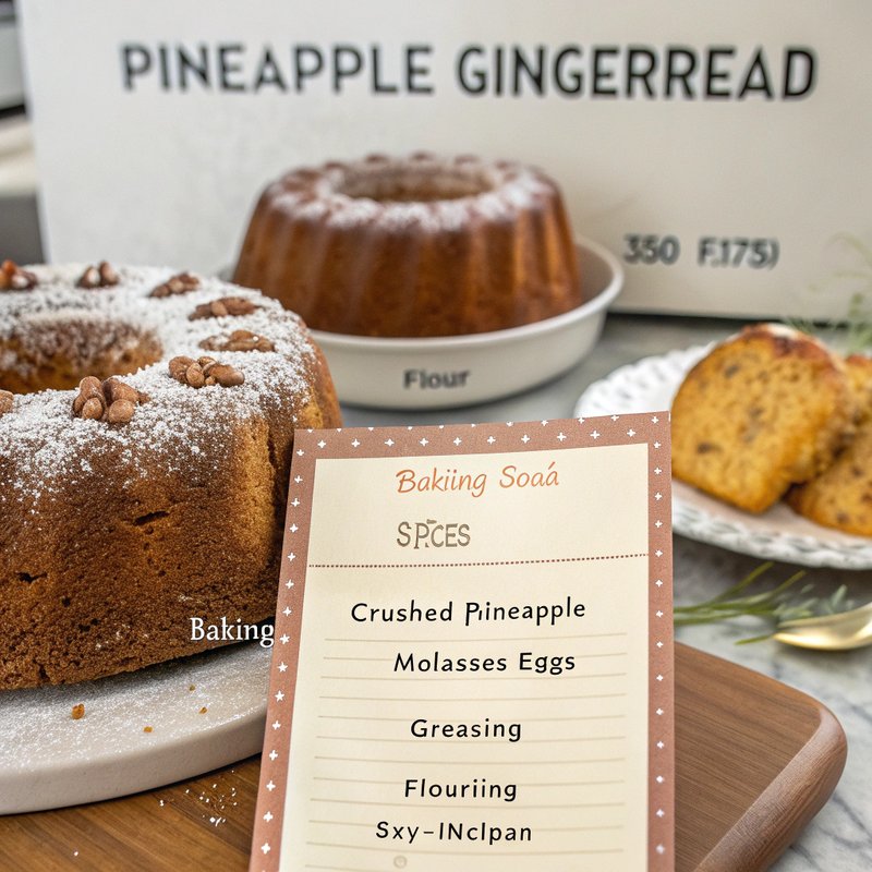 Pineapple Gingerbread