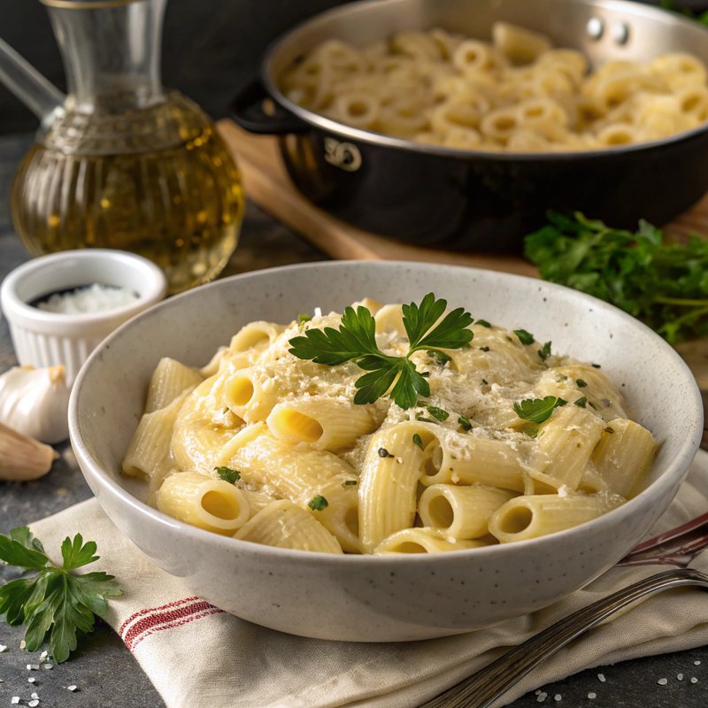 Creamy Toma Cheese Pasta