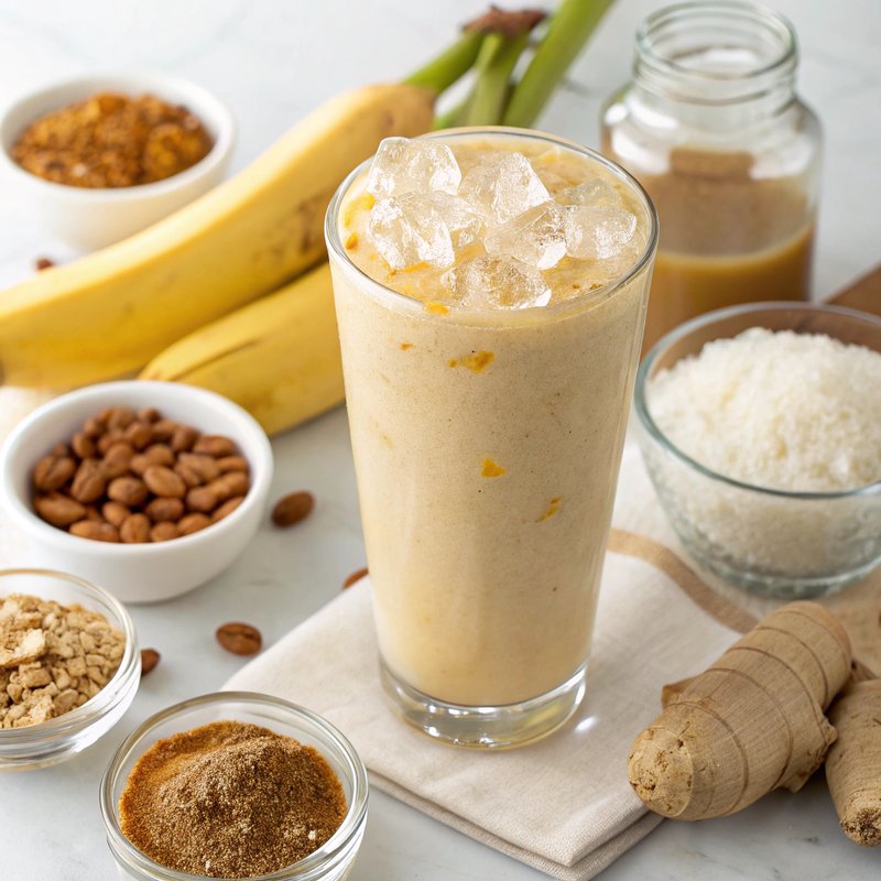 Spicy Ginger Protein Shake
