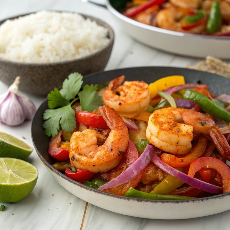 Chili Lime Shrimp Stir Fry