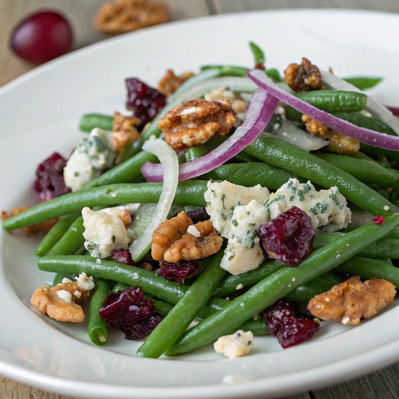 Enhanced Green Bean and Gorgonzola Salad