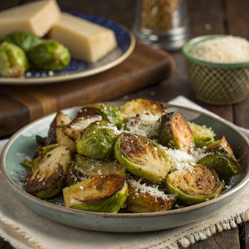 Parmesan Roasted Brussels Sprouts