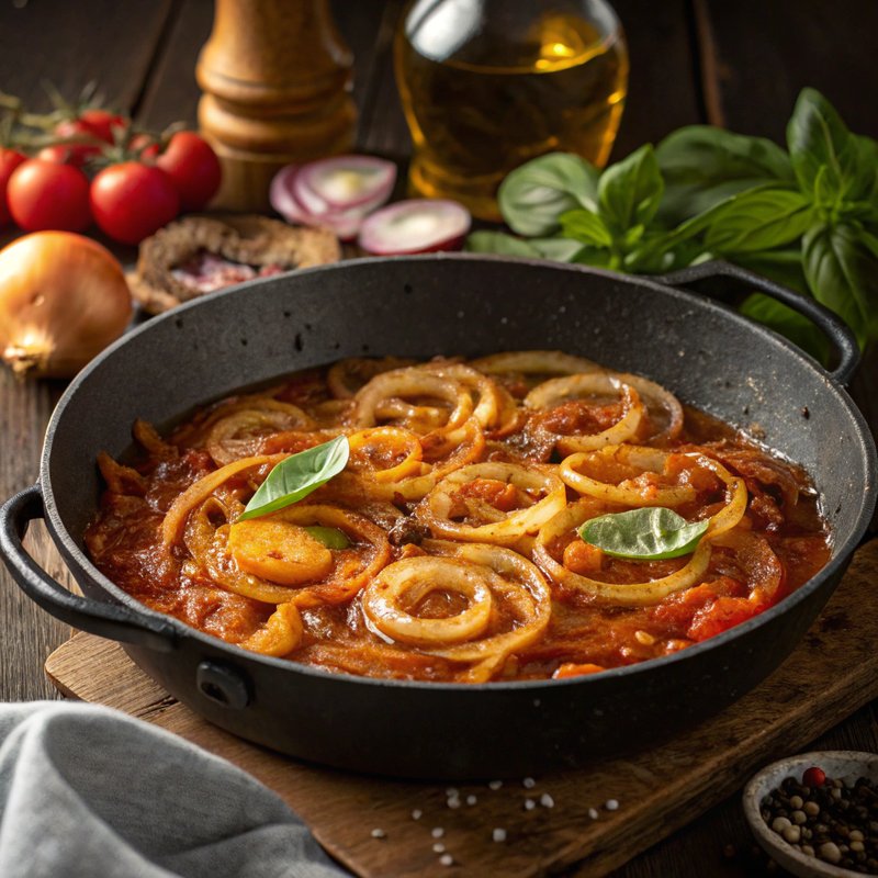 Cipollata Genovese - The Genoese Onion Stew