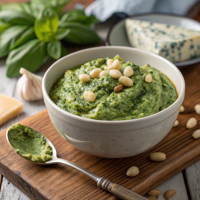 Tangy Blue Cheese Pesto