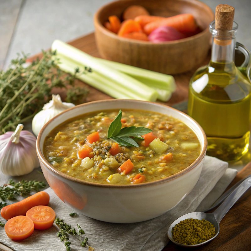 Hearty Homestyle Split Pea Soup