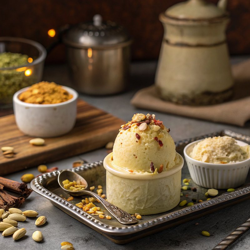 Traditional Indian Kulfi