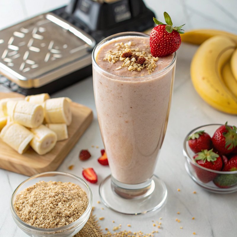 Creamy Quinoa Milkshake