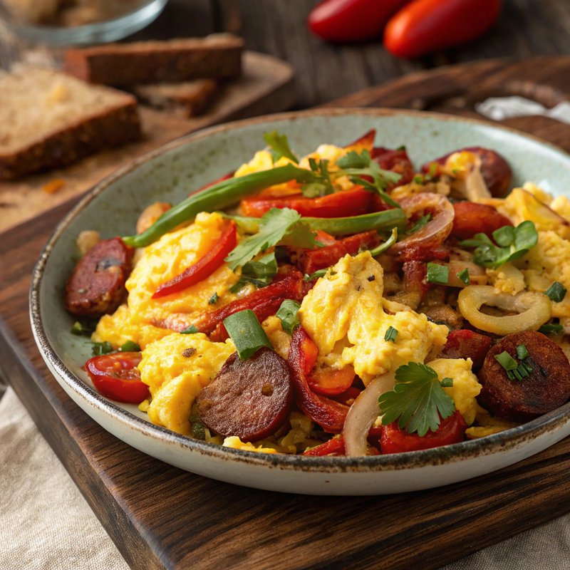 Chorizo and Eggs