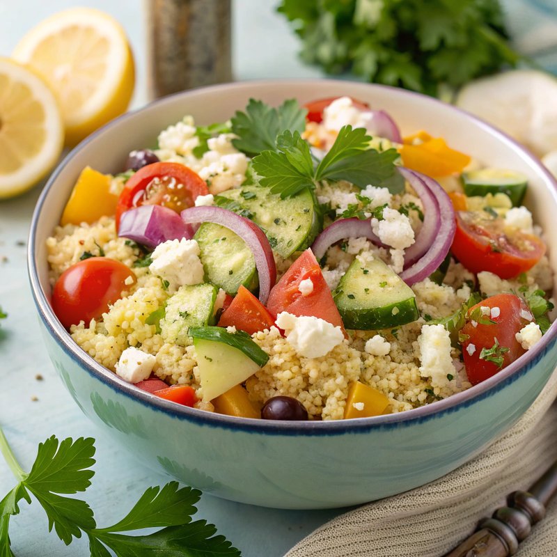 Mediterranean Couscous Salad