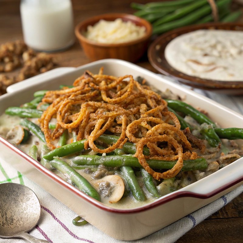 Enhanced Green Bean Casserole