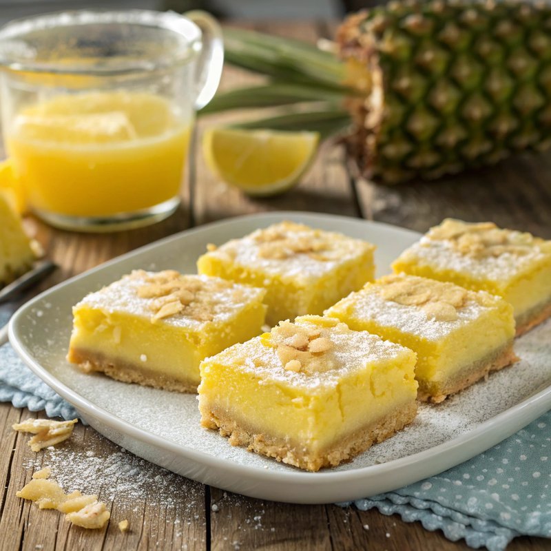 Pineapple Lemon Bars